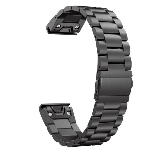 Steel Strap, black, without a watch, 3/4 front view