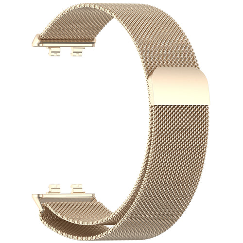 Correa milanesa Huawei Band 11 Pro (champán)