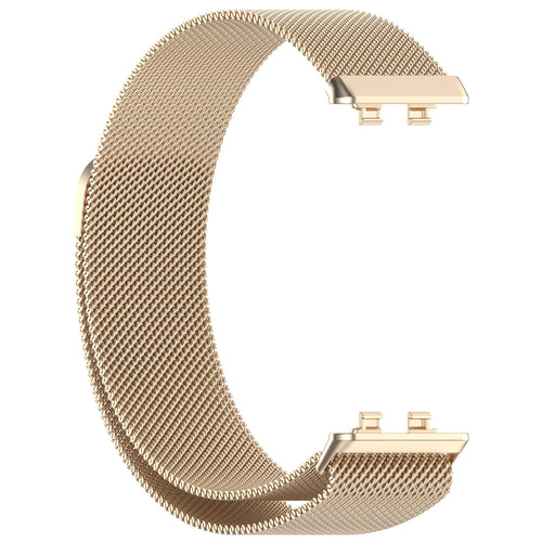 Correa milanesa Huawei Band 11 Pro (champán)