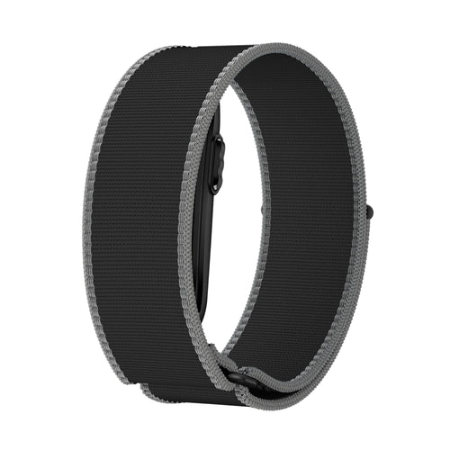 Bandz Garmin Cirqa Nylon Band für Biceps (Anthrazit)