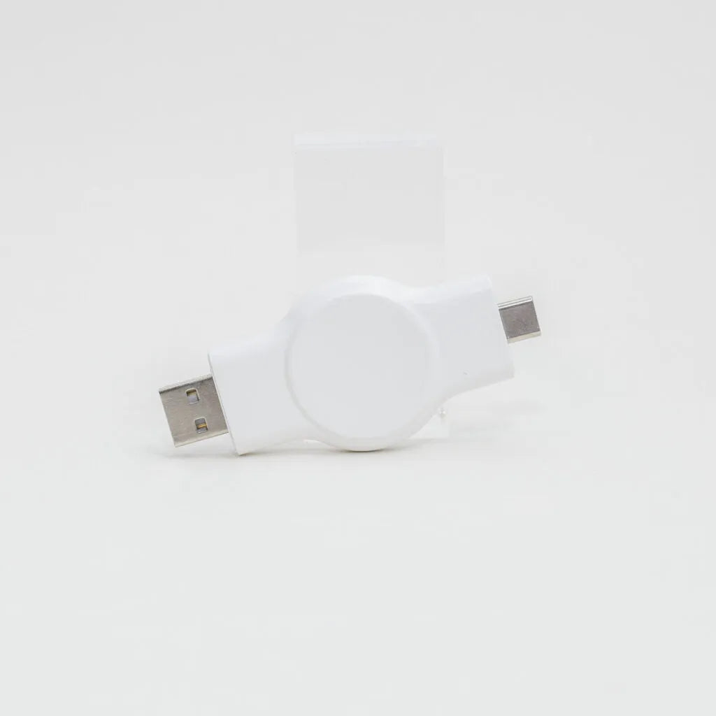 Apple Watch Mini Ladegerät mit USB-A & USB-C Anschluss