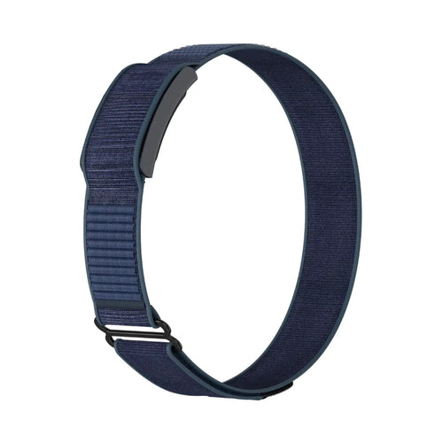 Biceps Nylon Bracelet, dark blue, without a watch, 3/4 front view