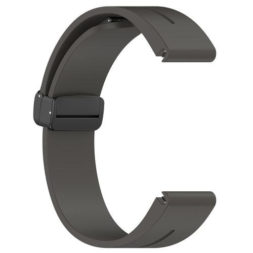 Correa silicona con hebilla-D Garmin Tactix 8 - 47mm (gris oscuro)
