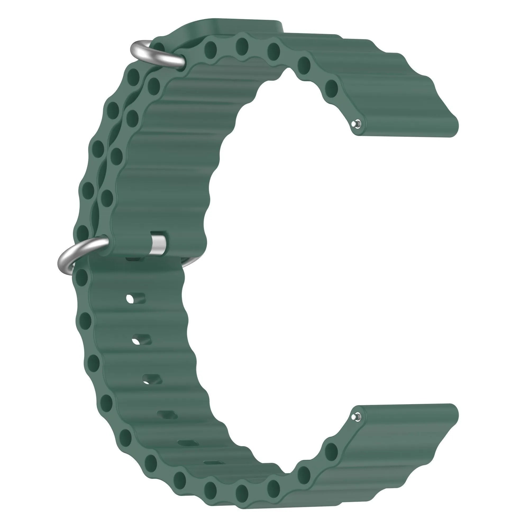 Oppo Watch X2 Ocean Armband (Dunkelgrün)