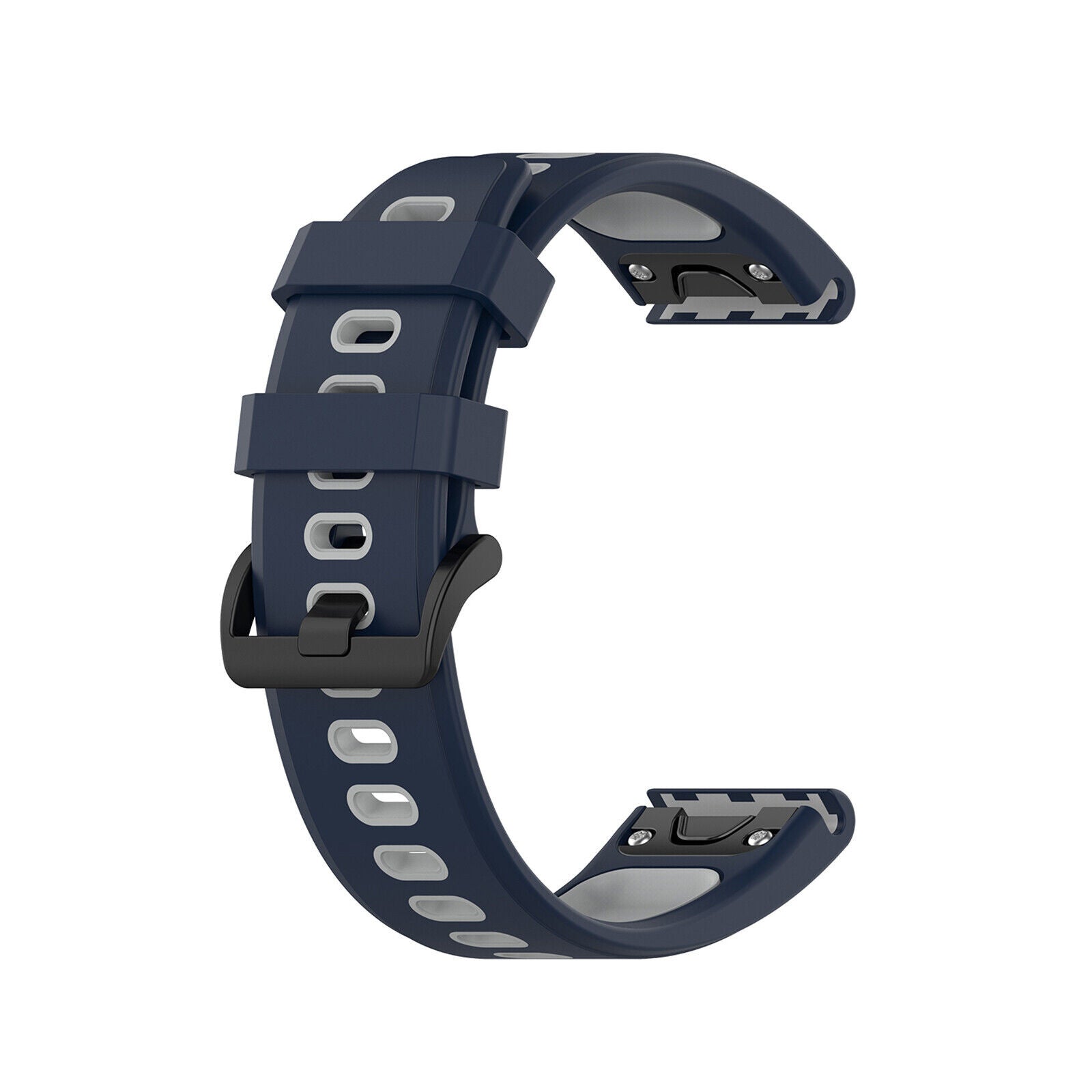 Garmin Fenix 8 Pro - 51mm Sport Armband mit Schnalle (Blau/Grau)
