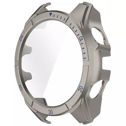 Garmin Fenix 8 - 47mm AMOLED Hartschale mit Glass (Titane/Blau)