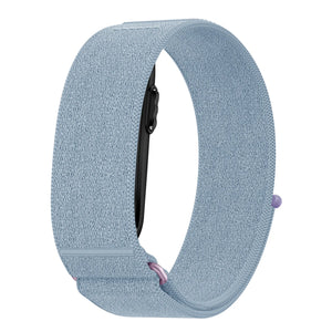 Nylon Strap 'Classic', light blue, without a watch, 3/4 front view