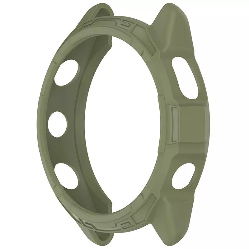 Funda TPU robusta Garmin Forerunner 265 (verde)