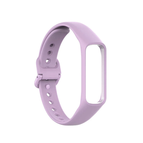 Silicone Strap, lavender, without a watch, 3/4 front view