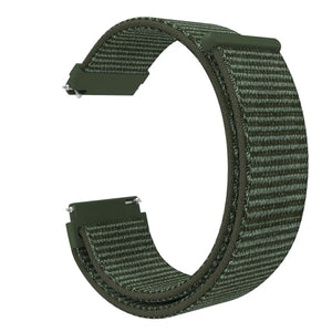 Correa nylon Amazfit Bip U (Pro) (verde oscuro)