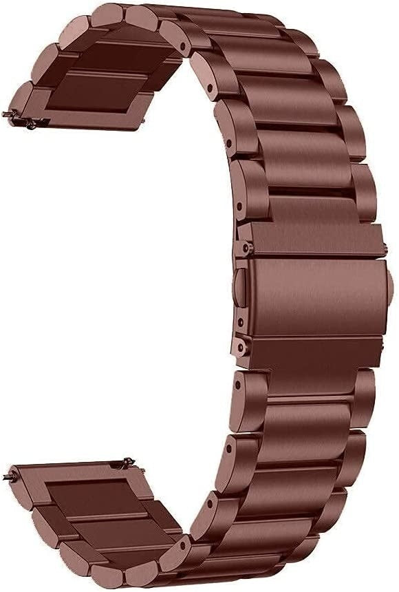 Garmin Vivomove Luxe Steel Strap (Bronze-Brown)