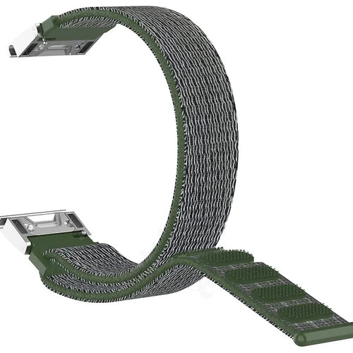 Garmin Forerunner 745 nylon band (groen)