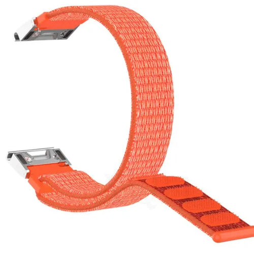Bracelet nylon Garmin Fenix 8 Pro - 47mm (orange)