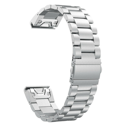 Garmin D2 Mach 2 - 47mm Stahlarmband (Silber)