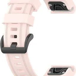 Silicone Strap, light pink, without a watch, 3/4 front view