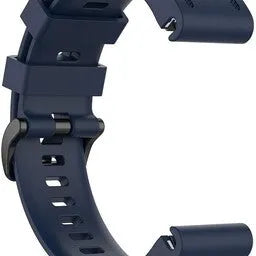 Silicone Strap, dark blue, without a watch, 3/4 front view
