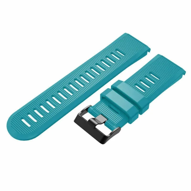 Silicone Strap, light blue, without a watch, 3/4 front view