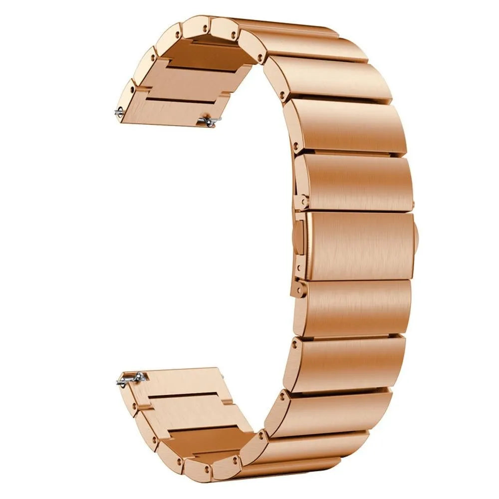 Premium Metal Strap, rose gold, without a watch, 3/4 front view
