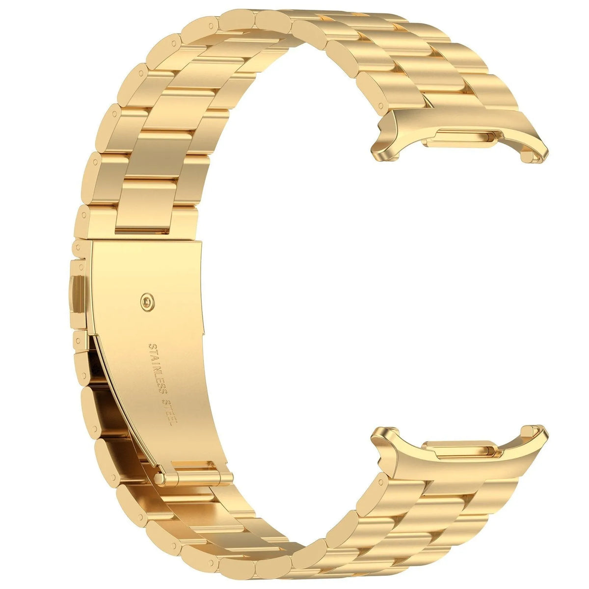 Steel Strap, gold, without a watch, 3/4 front view