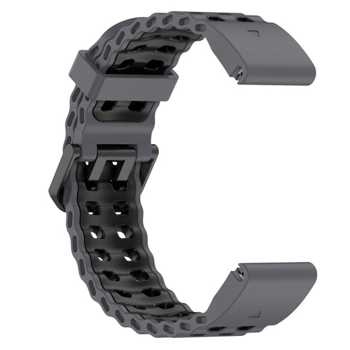 Garmin D2 Delta Wave Sport Strap (Dark Grey/Black)