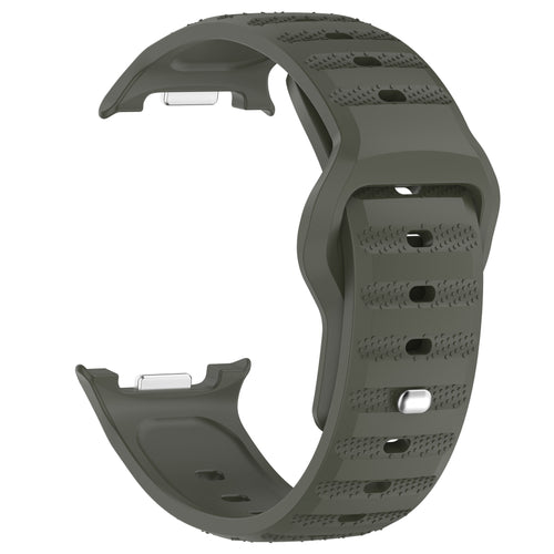Samsung Galaxy Watch 8 Classic Outdoor Silikonarmband (Dunkel Grün)