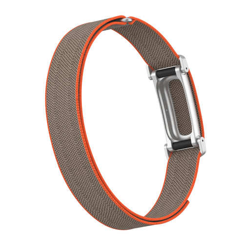 Fitbit Air Biceps Nylon Armband (Grau/Orange)