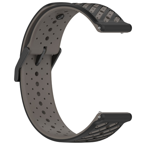Huawei Watch GT 2 Pro Striped Silicone Strap (Grey)