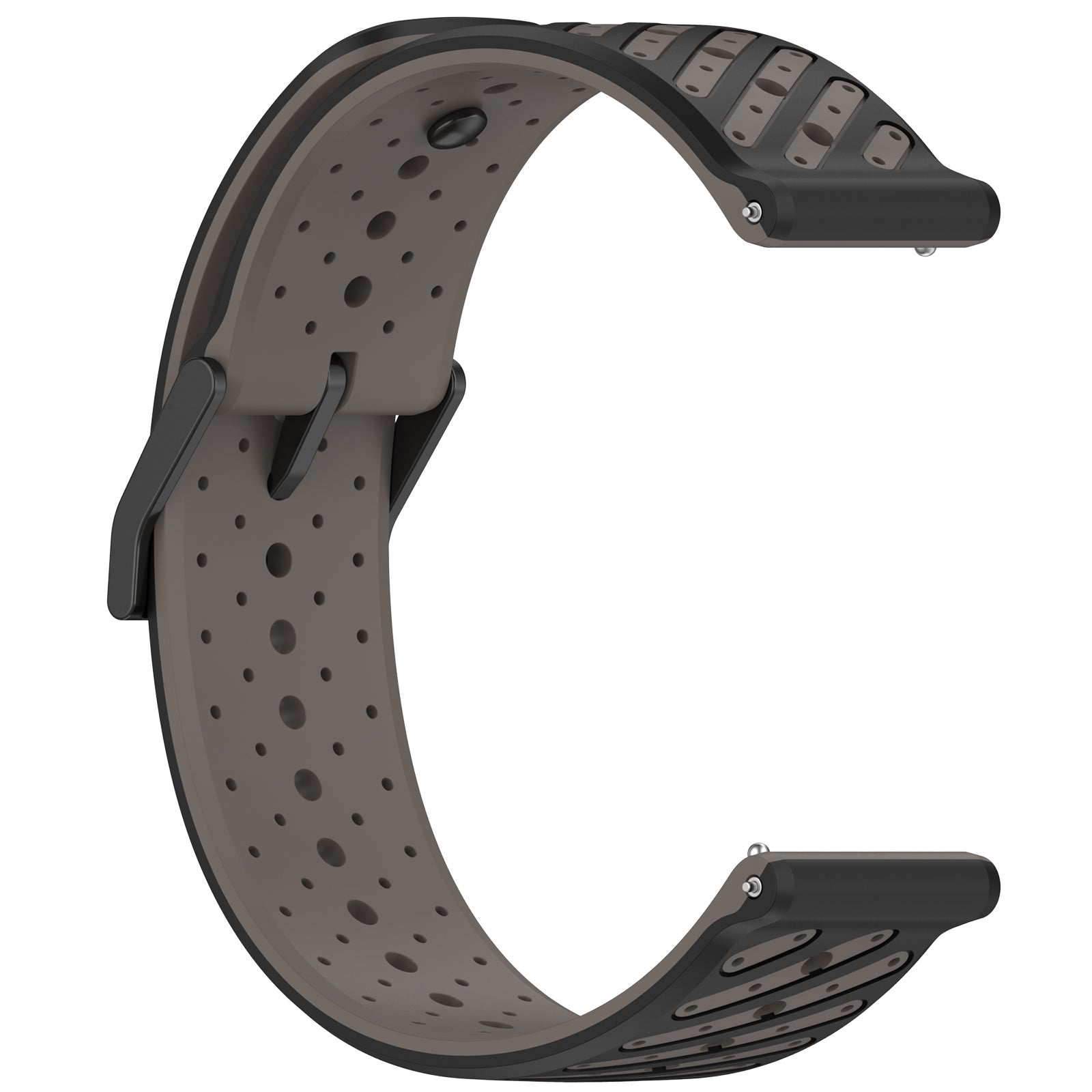Huawei Watch GT 2 Pro Striped Silicone Strap (Grey)