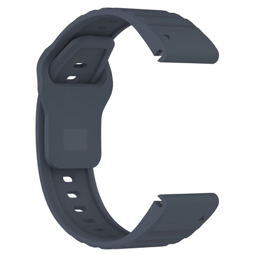 Bracelet silicone Outdoor Garmin Approach S60 (grisbleu)