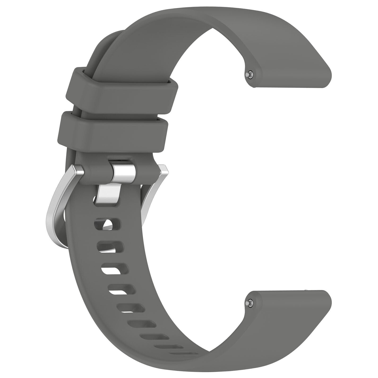 Coros Apex 4 - 42mm siliconen classic bandje (donkergrijs)