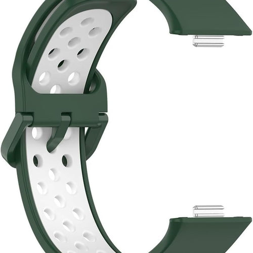 Huawei Watch Fit 5 Sport Strap (Green/White)