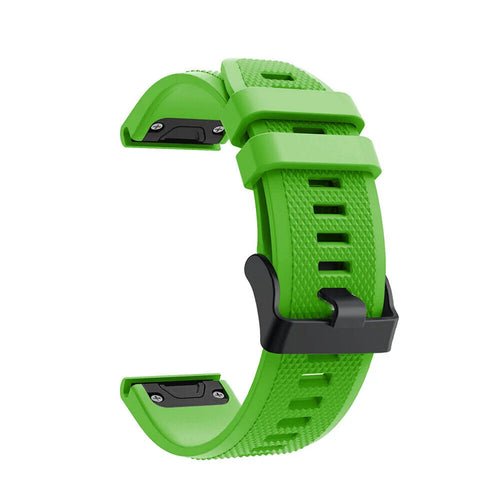 Bracelet silicone Garmin Tactix 8 - 47mm (vert)