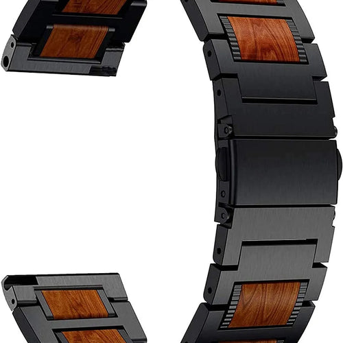 Correa madera/acero Suunto 9 Peak Pro (negro)