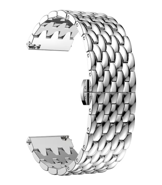 Correa acero Dragon Honor Magic Watch 2 (plateado)