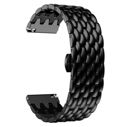 Bracelet acier Dragon Honor Magic Watch 2 (noir)