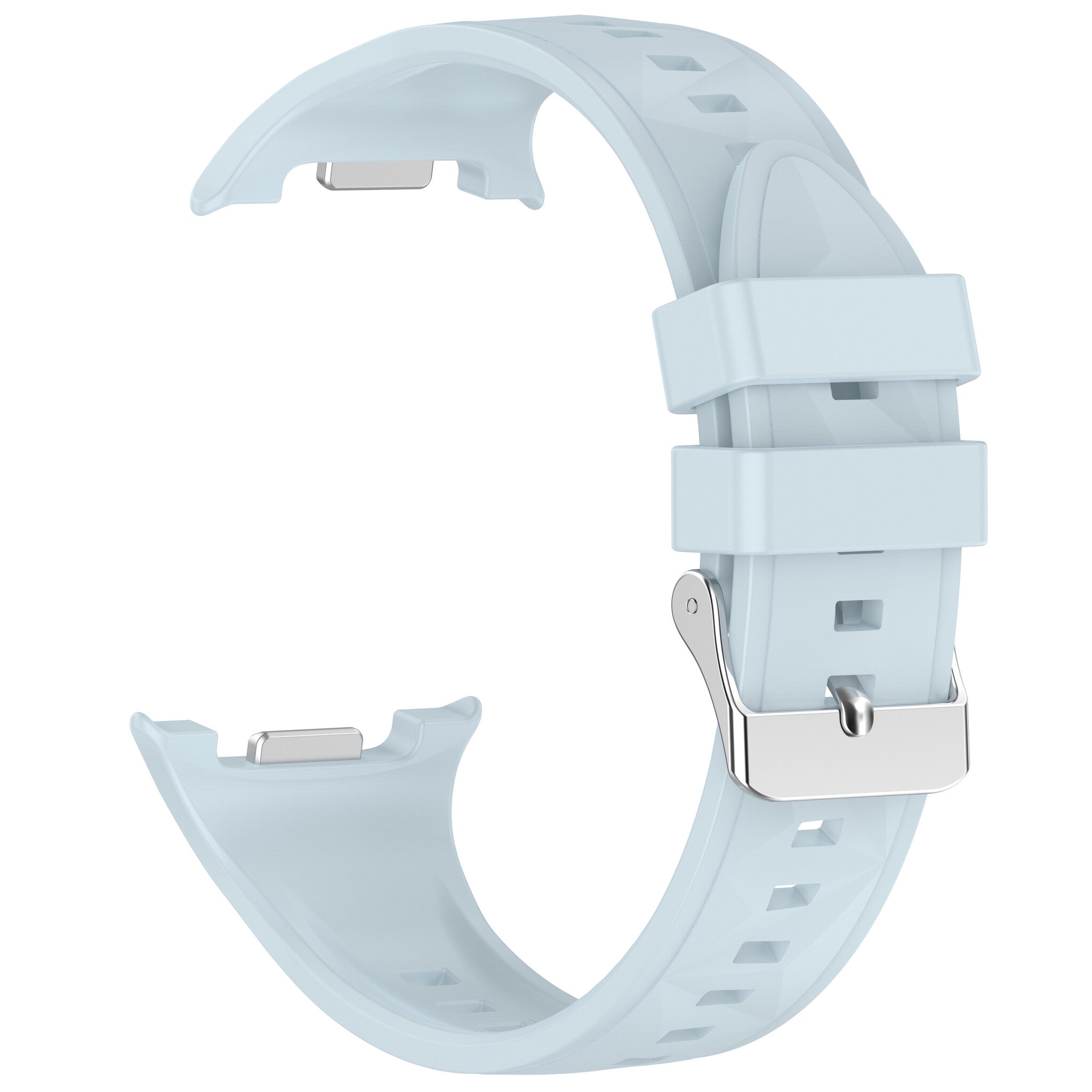 Samsung Galaxy Watch 8 - 40mm Diamant Silikonarmband (Hell Blau)
