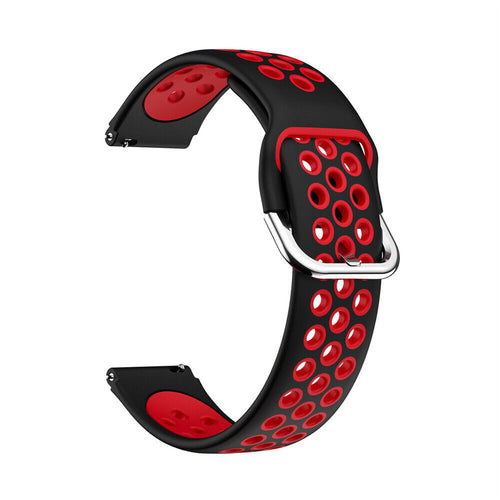 ID205L Sportarmband (Schwarz/Rot)