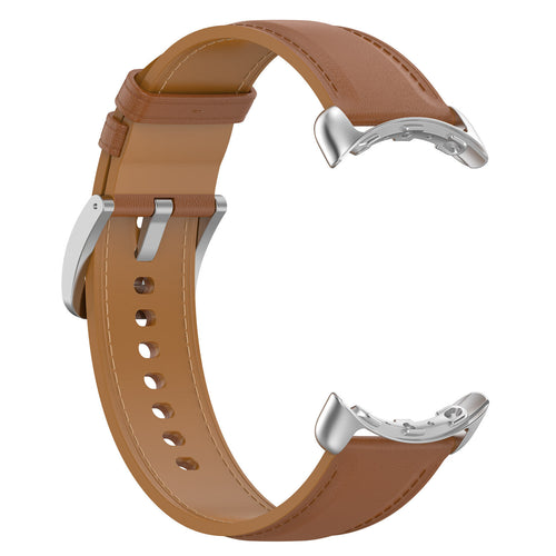Leather Strap, brown, without a watch, 3/4 front view