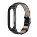 Bracelet cuir Xiaomi Mi Band 5 (noir)