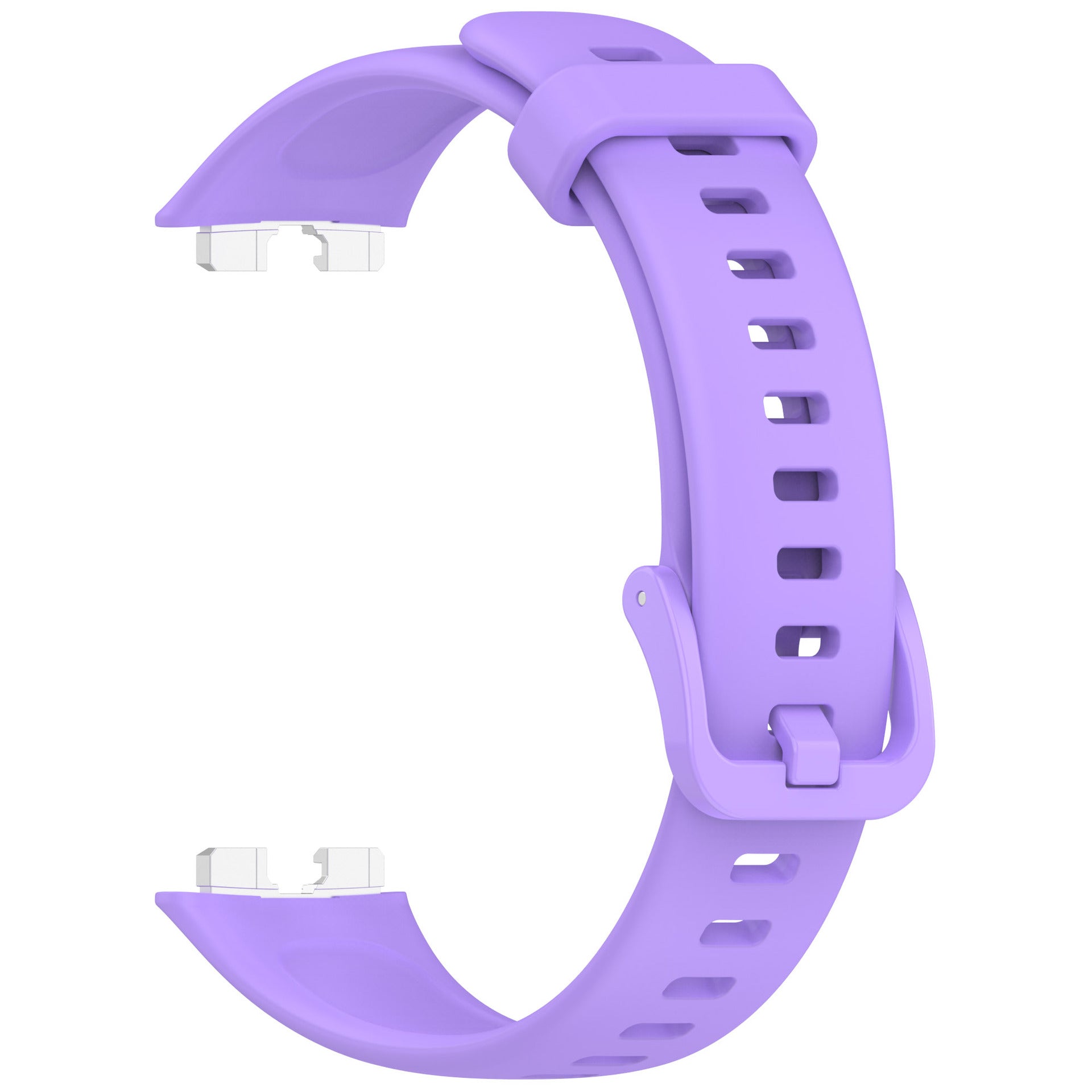 Huawei Band 8 Klassisches Silikonarmband (Flieder)