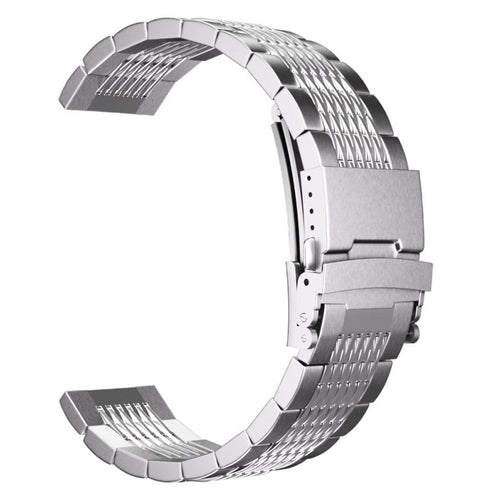 Huawei Watch GT 5 Pro - 46mm Luxus Stahlgliederarmband (Silber)