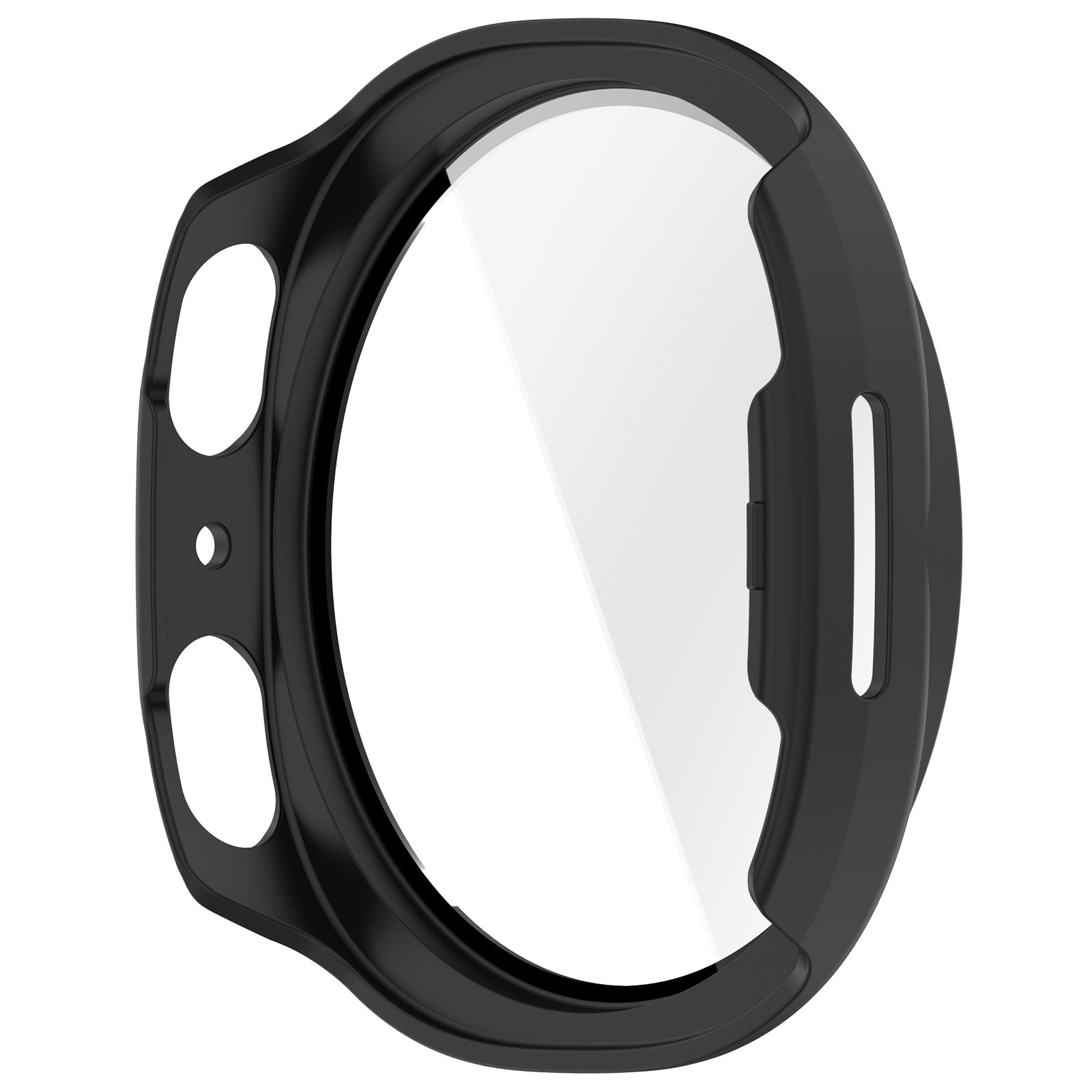 Samsung Galaxy Watch 8 - 44mm Hardcase mit Glas (Schwarz)