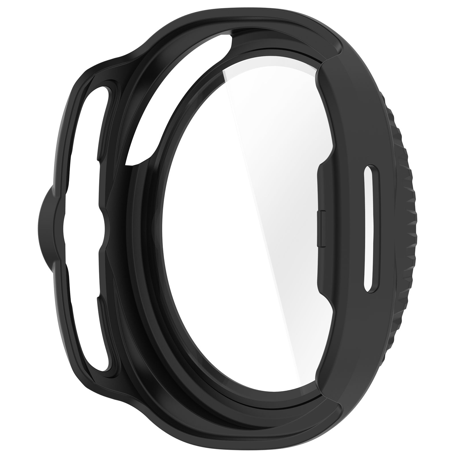 Samsung Galaxy Watch 8 Classic Hardcase mit Glas (Schwarz)
