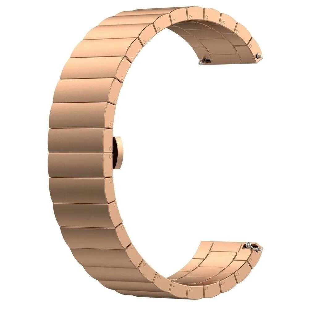 Metal Strap, rose gold, without a watch, 3/4 front view
