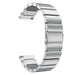 Uhrenarmband 22mm Metall - Schnellverschluss (Silber)