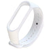 Xiaomi Mi Band 3 / 4 Silikonarmband (Weiß)