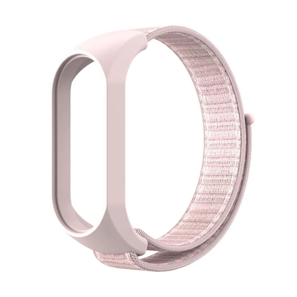 Nylon Strap, light pink, without a watch, 3/4 front view