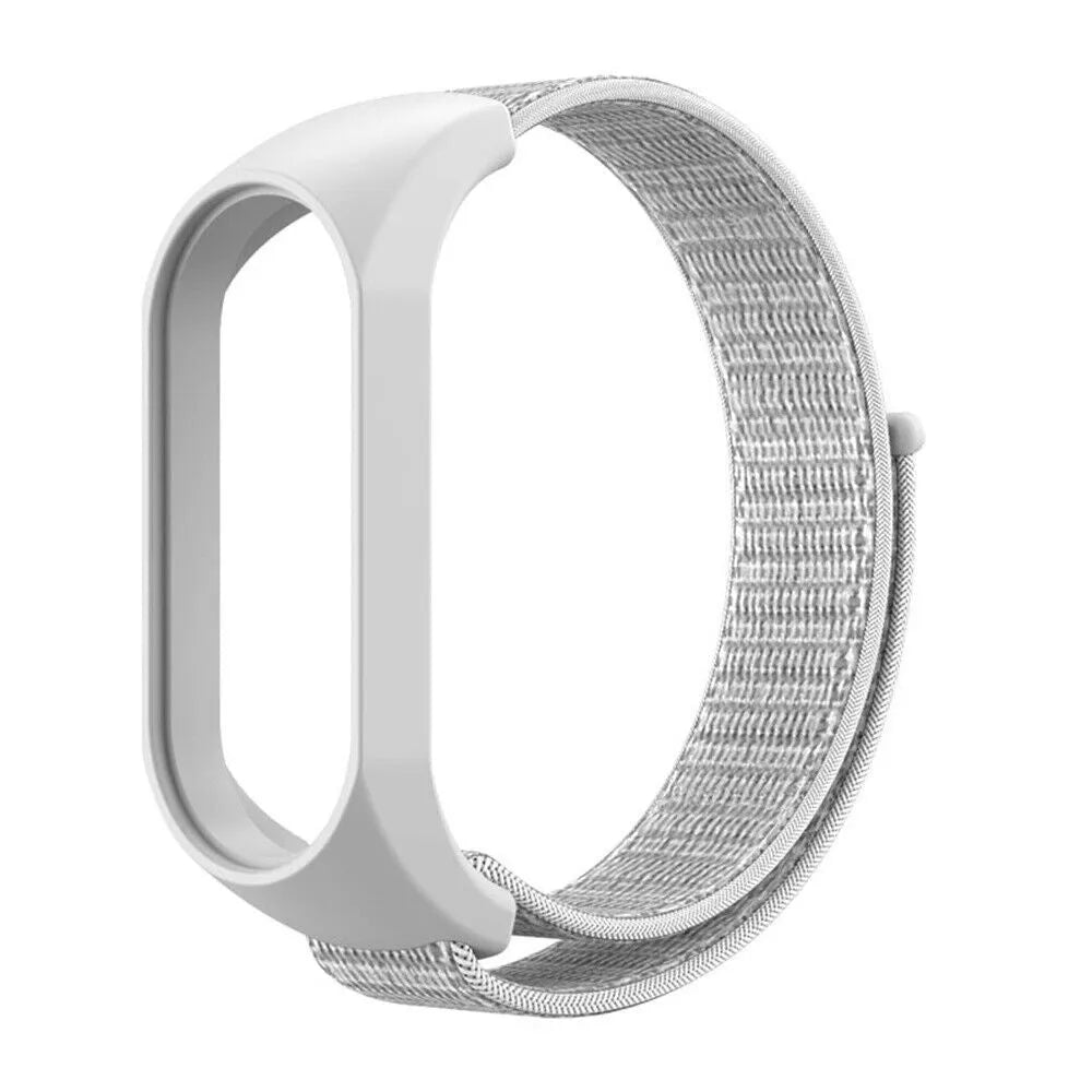 Nylon Strap, grey, without a watch, 3/4 front view