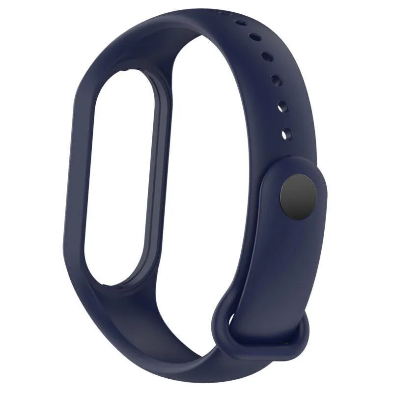 Silicone Strap, dark blue, without a watch, 3/4 front view