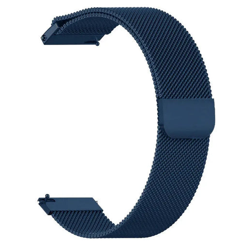 Bracelet milanais Oppo Watch X (bleu)